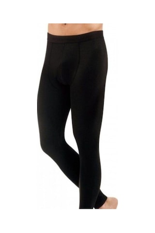 Erkek Siyah Termal Tayt Siyah