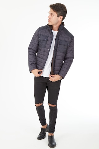 Sposo 1732 Su Itici Ve Rüzgar Geçirmez Lacivert Erkek Kaban Lacivert