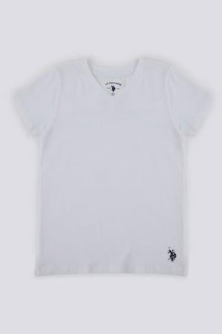 U.S. Polo Assn. U.s Polo Erkek Çocuk Fanila-beyaz Beyaz