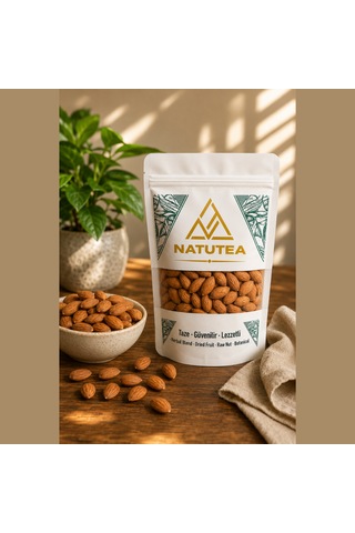 Natutea Çiğ Badem 500 G X 2 Adet 1 Kg Kuruyemiş