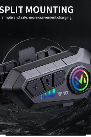 Y10 Kask Kulaklık Bluetooth Motosiklet Kulaklık 5,3 Bluetooth Intercom Motorsiklet Kulaklık 50020067