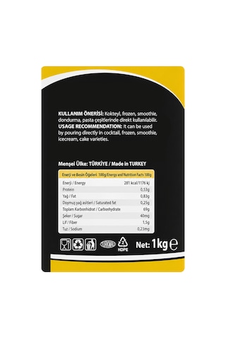 Attimo Mango Meyveli Karışım 1 Kg