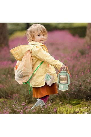 Learning Fun 17 Parça Buharlı Işıklı Çadırlı Kamp Eşyaları Seti O