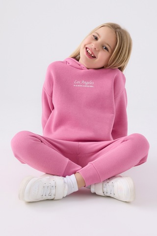 Rolypoly Kız Çocuk Eşofman Takımı Rp3500 Karanfil Karanfil Pembe