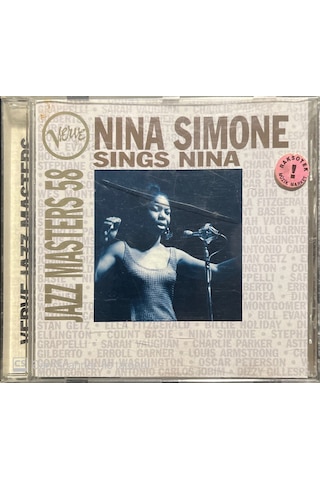 Plak Değildir Cd Dir Cd Nina Simone Sings Nina Jazz Masters 58