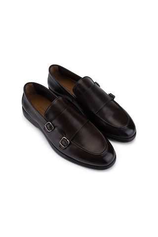 Tamer Tanca Erkek Hakiki Deri Kahverengi Loafer Ayakkabı 1171 315-01 Erk Ayk Y26 Kahve Dr