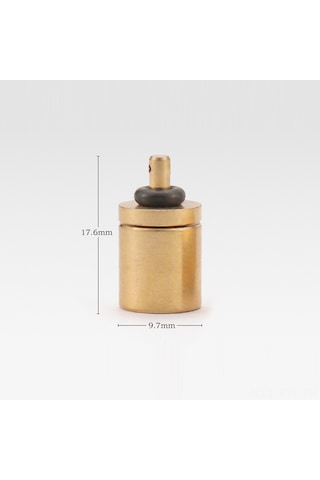 Yaleker Mountain Camping Gaz Tanki Doldurma Adaptörü - Bakır Malzeme - Hızlı Ve Güvenli Doldurma - Çift Kauçuk O-ring - Kamp Aletleri Aksesuarı 1 Adet Çok Renkli