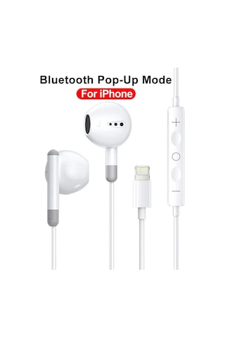 İphone Uyumlu 14 İçin Aydınlatma Kulaklık 13 12 11 Pro Max Xr Xs X Se 7 8 6 Artı For İos