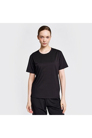 Lescon Kadın Antrenman Kısa Kol T-shirt 26b-2067 Siyah