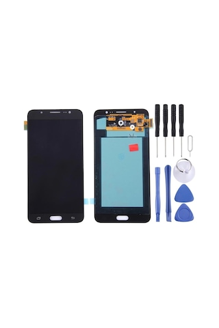 Samsung Uyumlu Galaxy J7 2016 Lcd Ekran Dokunmatik Siyah Sm-j710