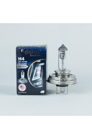 Delco U.s.a H4 24 Volt Far Ampulü 45t 75/70w Tablalı 10 Adet