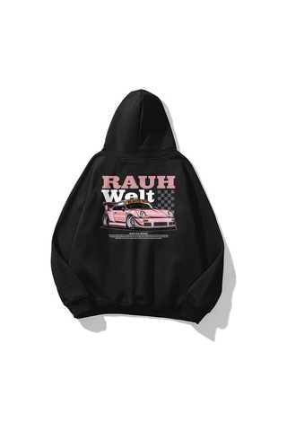Prtnc Protonic Unisex Rauh Welt Sweatshirt Siyah Raufwelt Siyah
