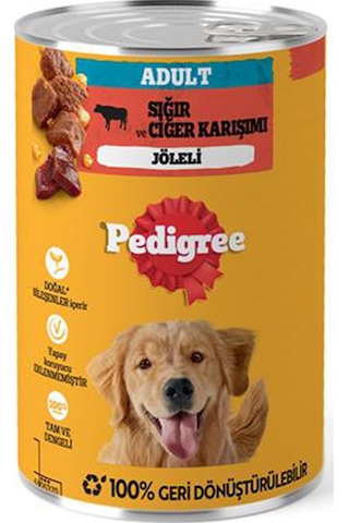 Pedigree Biftekli Yetişkin Köpek Maması 24 x 400 G