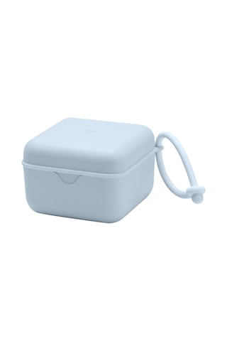 BIBS Pacifier Box Emzik Kutusu  Baby Blue Mavi