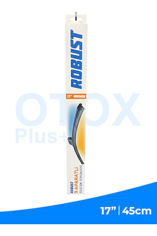 45 Cm 17 450mm Universal Oto Sileceği 9 Aparatlı Sessiz Çalışma İz Bırakmaz Premium Kalite