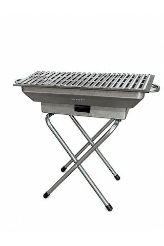 Piknik Mangalı Seyyar Ayaklı - 1075 Gümüş