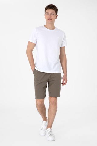 U.s. Polo Assn. Erkek Vizon Şort Örme 50307289-vr052 Vizon