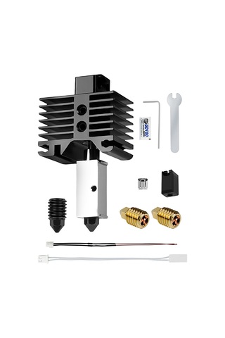 Twotrees Yükseltilmiş Hotend Kiti Kaplamalı Bakır Siyah