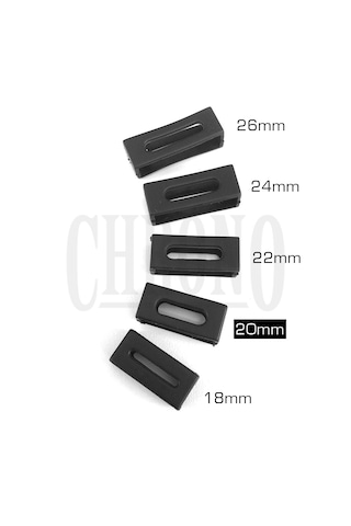 20mm Saat Plastik Silikon Kordon Tutucu Kayış Köprüsü Halka Askı