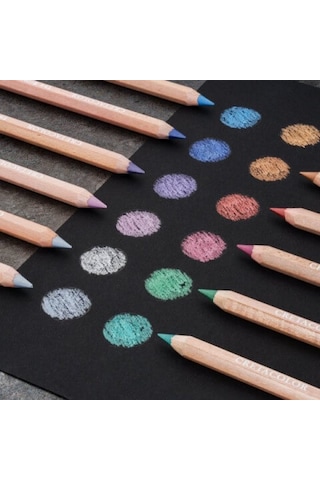 Cretacolor Mega Color 12 Renk Metalik Set 290 98