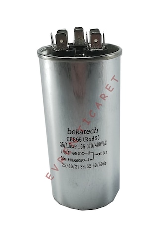Klima Kapasitör-Kondansatör 35+1,5 Uf - 496214832