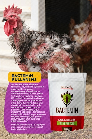 Bactemin Kanatlı Hayvan Bit Pire Tozu 1 Kilo