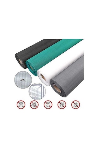 Pazly 3 Metre Beyaz Nano Sinek Sivrisinek Tel Net, 100cmx200cm Kapı Penceresi Böcek Koruması 100 x 200 CM