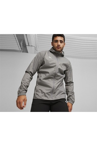 Puma Teamfinal Allweather Jkt Erkek Futbol Antrenman Yağmurluk 65859913 Gri 65859913 Gri