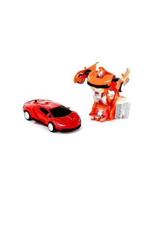 Oyuncak Robota Dönüşen Araba Çek Bırak Transformers Dönüşen Robot
