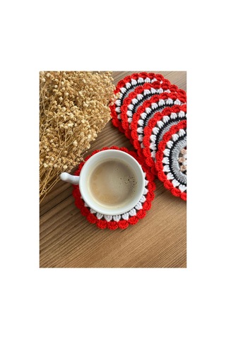 El Örgüsü Bardak Altlığı Handmade Bardak Altlığı Örgü Bardak Altlığı Diğer