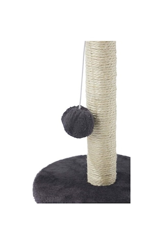 M-pets My First Ponponlu Kedi Tırmalama Tahtası Gri 24x24x30 Cm 244-54009.01