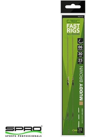 Spro Fast Rigs Muddy Hazır İğne Takımı 02 1/2