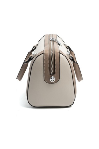 Silver Polo Sp1091 Kadın El Çantası Düz Bej-latte