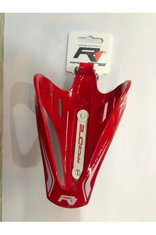 Raceone X3 Matara Kafesi Tutucu Kırmızı Kırılmaya Dayanaklı Siyah - Kırmızı - Beyaz