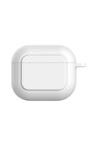 Ally Apple Airpods Uyumlu, 3 İçin Kancalı Ultra İnce Silikon Kulaklık Kılıfı- 5775