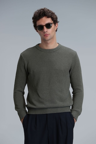 Lufian Ice Erkek Kazak Yeşil Yeşil 111090089100600 Yeşil