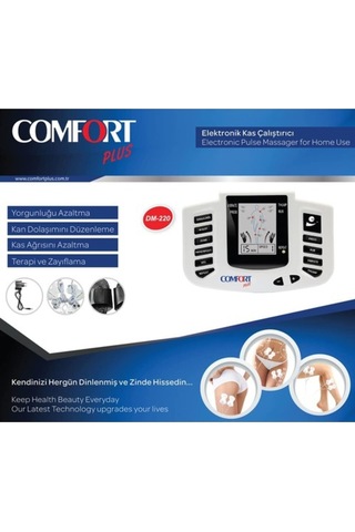 Comfort Plus Dm-2100 Terlikli Elektronik Kas Çalıştırıcı Tens Ter