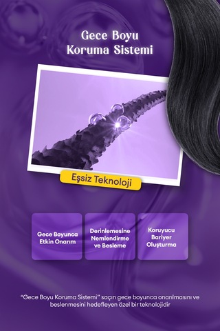 Gece Boyu Saçları Besleyen, Onaran Ve Nemlendiren Saç Bakım Losyonu Kundal Night Repair Hair Lotion