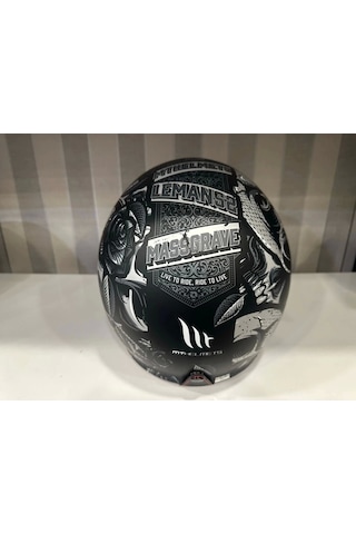 Mt Helmets Kask Mt Lemans 2 Sv Breakout B2 Mat Şeffaf Vizörlü Motosiklet Kaskı Siyah