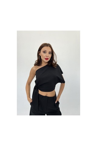 Butik İstanbul 4643 Bluz-siyah Si Yah