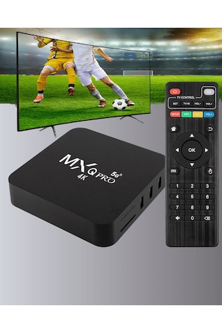Android Tv Box 4k, 2gb Ram 16gb Rom Kablosuz Wi-fi Medya Oynatıcı 10.2"