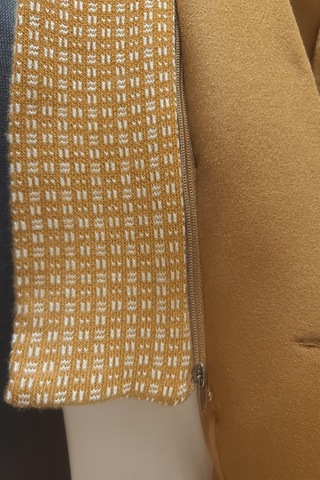 Plus Scorpion Erkek Uzun Kaşe Kaban İtalyan Kesim Slim Fit Şık Model Açık Bej