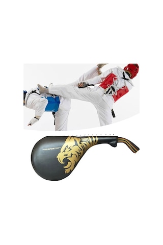Pazly Suntek Profesyonel Taekwondo Kick Pad Karate Boks Antrenman Siyah Siyah