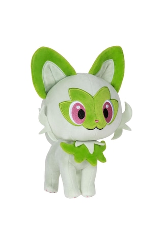 Pokemon Pelüş Figür - Sprigatito 20cm Pkw3353 Çok Renkli