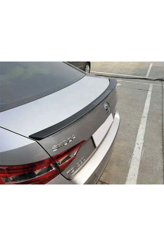 Skoda Superb Rs Boyalı Spoiler Pianoblack 2015-2019 Arası