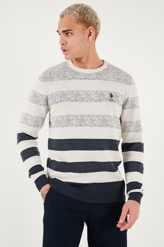 U.S. Polo Assn. U.s. Polo Assn Erkek Kazak G081gl0tk2227832 Açık Lacivert Açık Lacivert