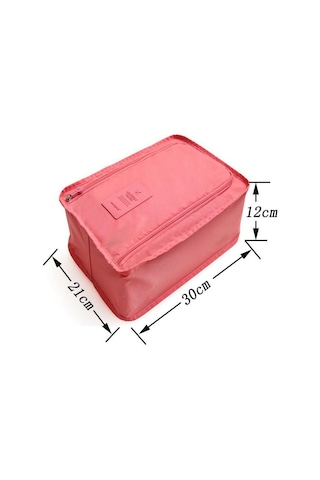 Moda Düzenleme Kutusu Su Geçirmez Seyahat Ambalaj Düzenleyici Çanta Ayakkabı Saklama Çantası Ev Yaşam Şarap Kırmızısı