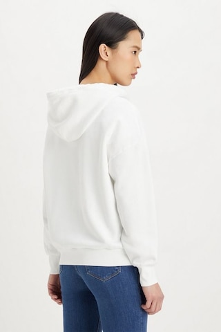 Levi's Kadın Beyaz Kapüşonlu Sweatshirt A4933-0000 Beyaz