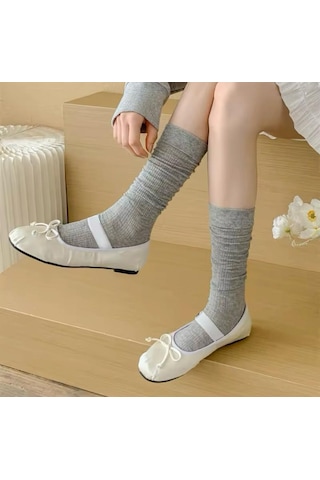 Dizaltı Çorap Seti Bot&çizme Çorabı 4'çift Çok Renkli