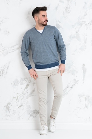 Neyir Triko V Yaka Regular Fit Erkek Triko Kazak